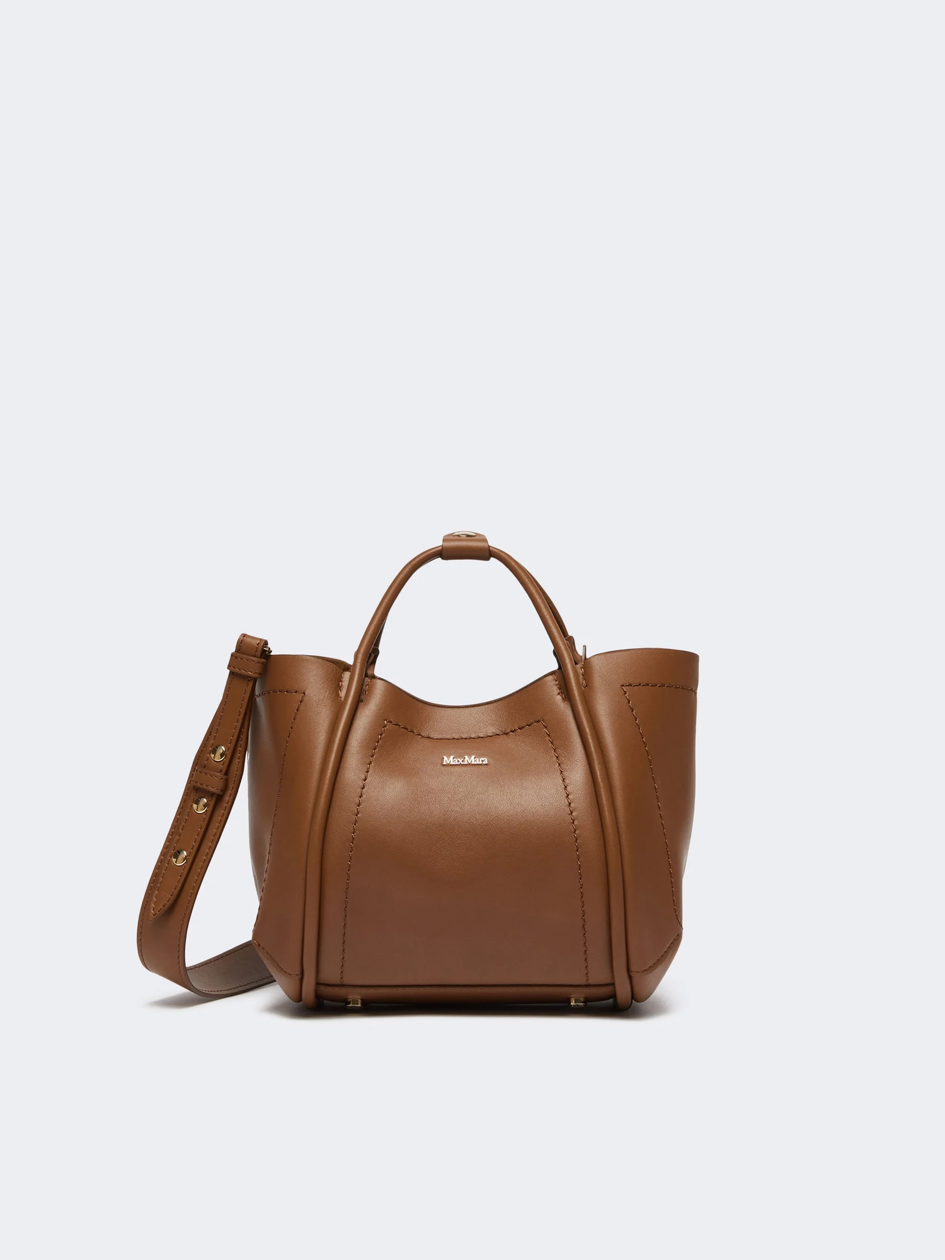 MARINXS Extra-small leather Marine bag - BROWN BRONZE - 1