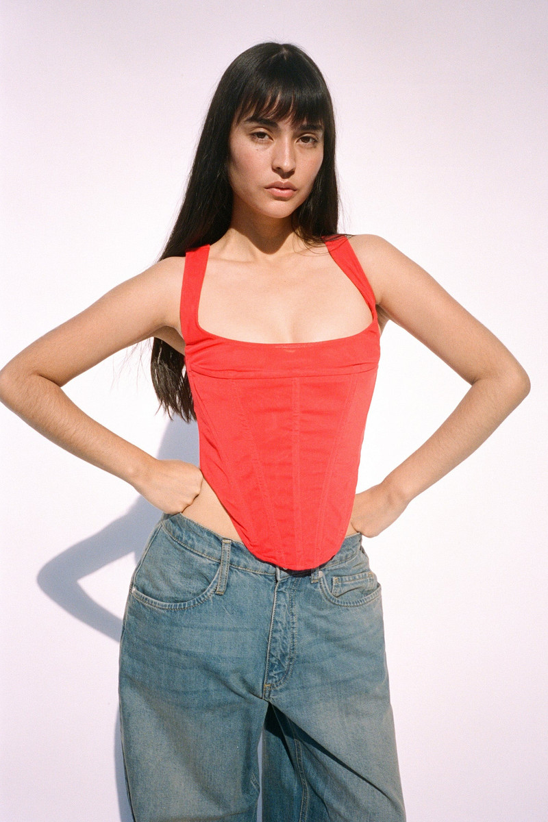 CAMPBELL CORSET - SCARLET 3