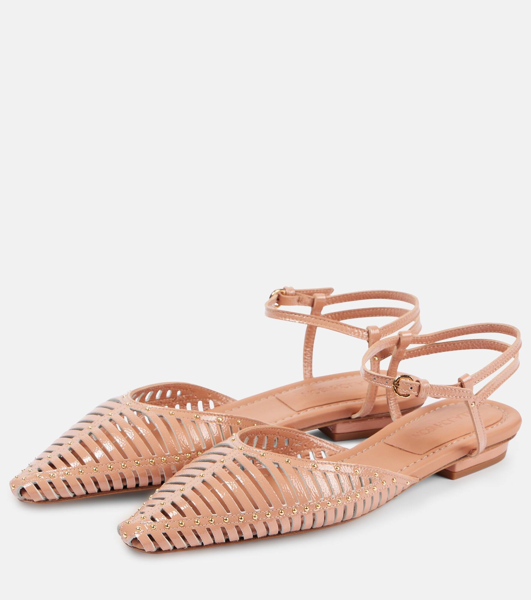 Violette leather flats - 4