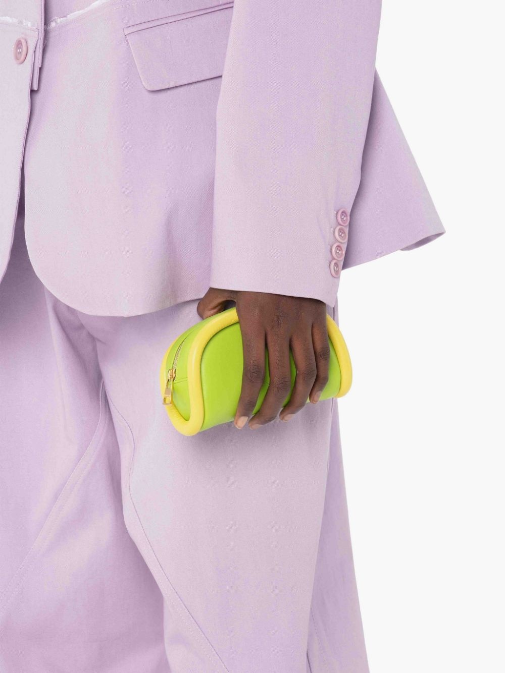 SMALL LEATHER BUMPER-POUCH - 2