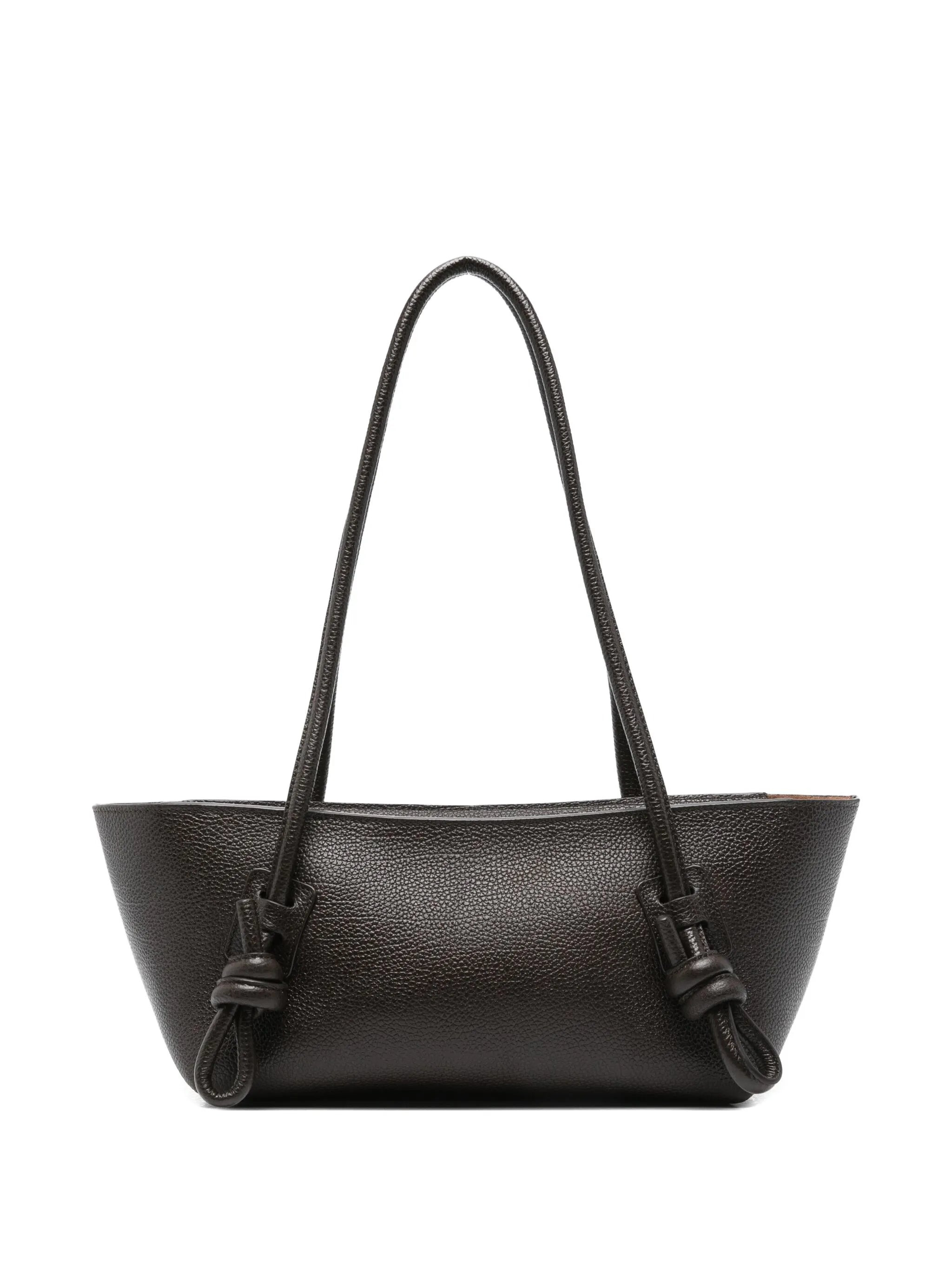 Hereu Fleca Knotted Leather Shoulder Bag - 1