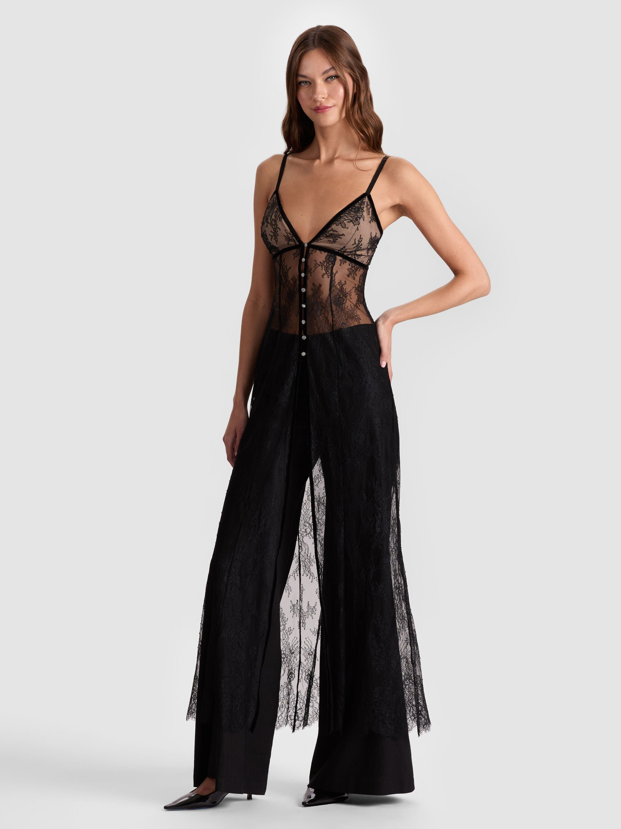 MELODIE LACE MAXI TOP - 6