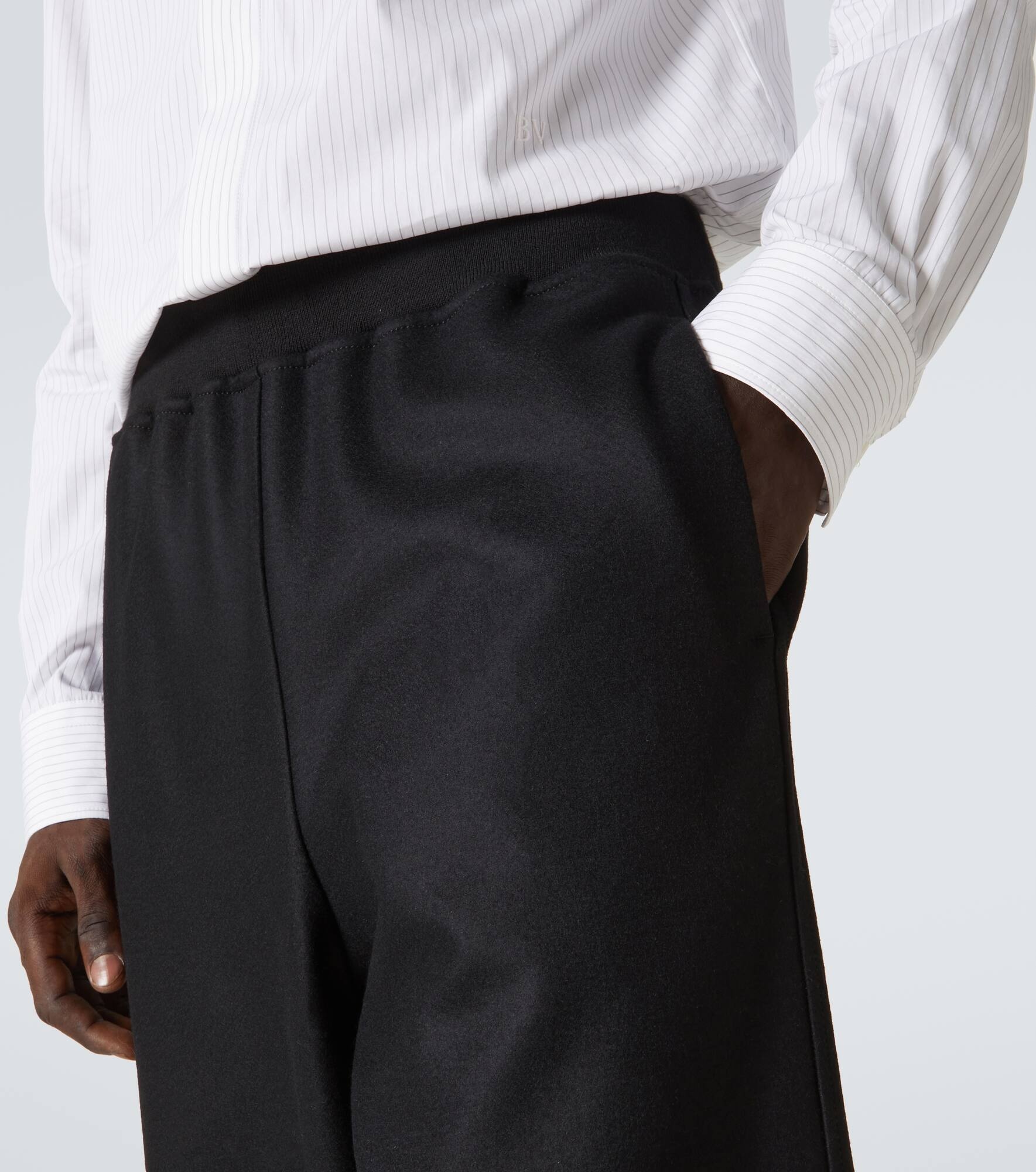 Wool straight pants - 5