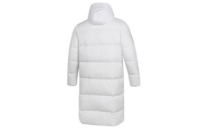 adidas adidas Outdoor Athleisure Casual Sports hooded down Jacket White HC2634 outlook