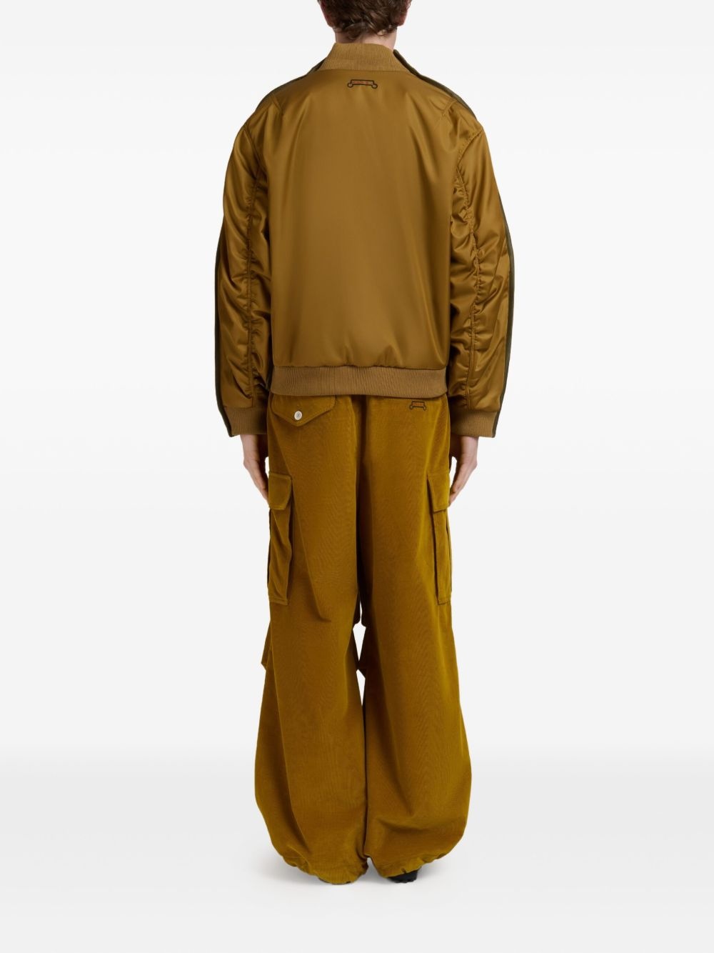 corduroy zip-up jacket - 4
