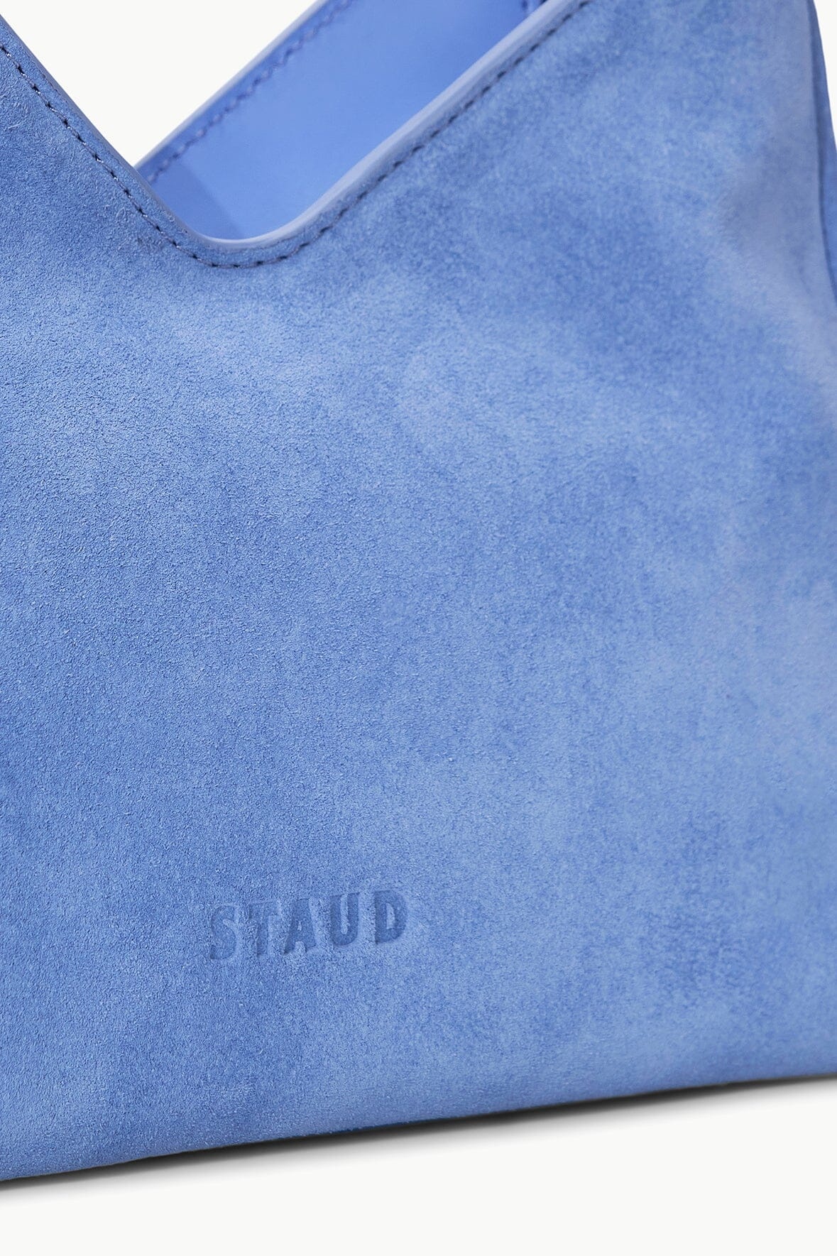 STAUD VALERIE SHOULDER BAG BLUE HYDRANGEA - 6