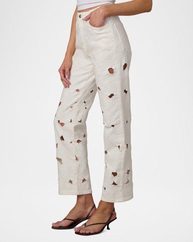 The Margot Embroidered Jeans 6