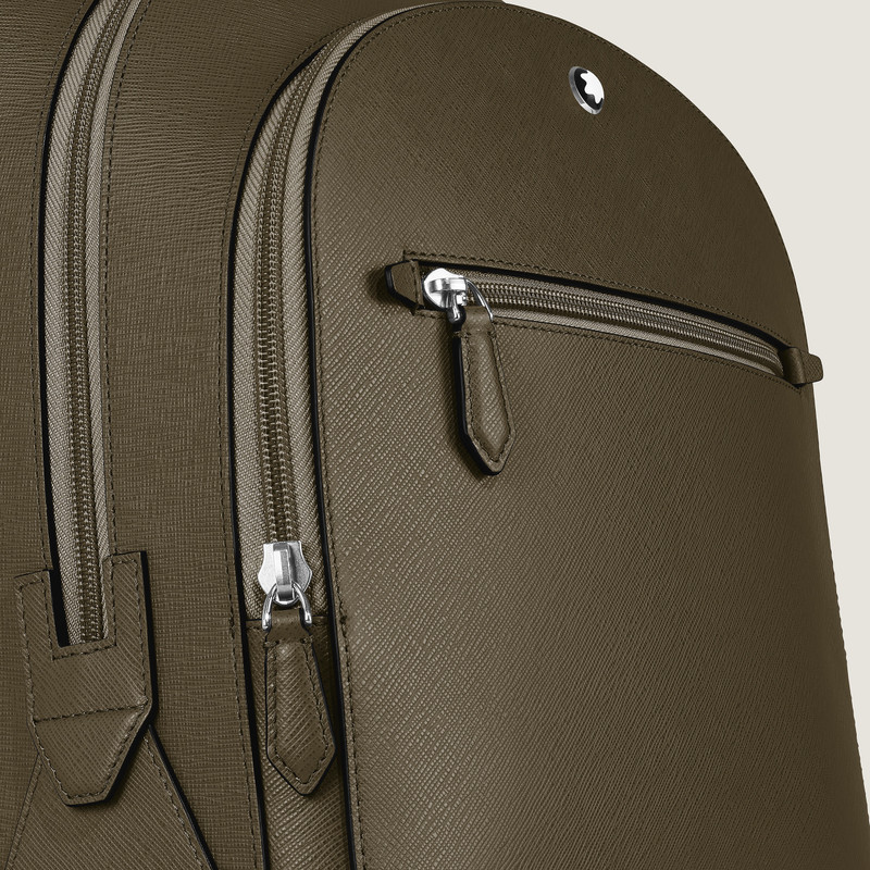 Montblanc MEDIUM BACKPACK WITH 3 COMPARTMENTS IN SARTORIAL LEATHER outlook