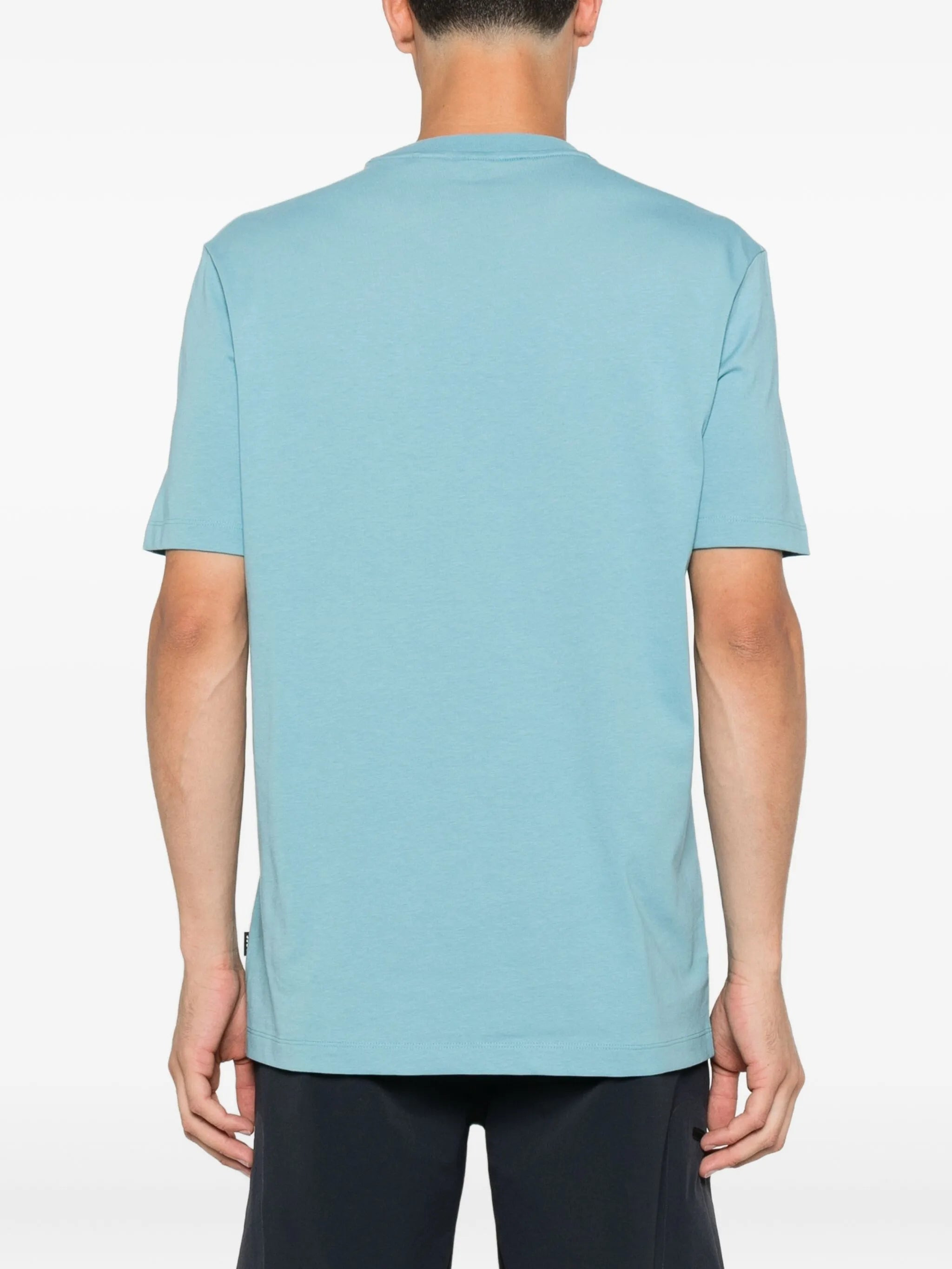 Boss Logo-embroidered T-shirt - 3