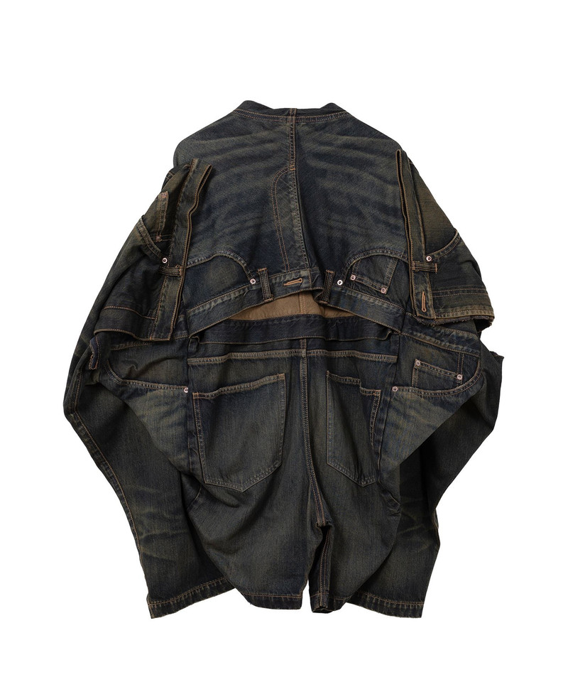 Reconstructed Denim Jacket 22