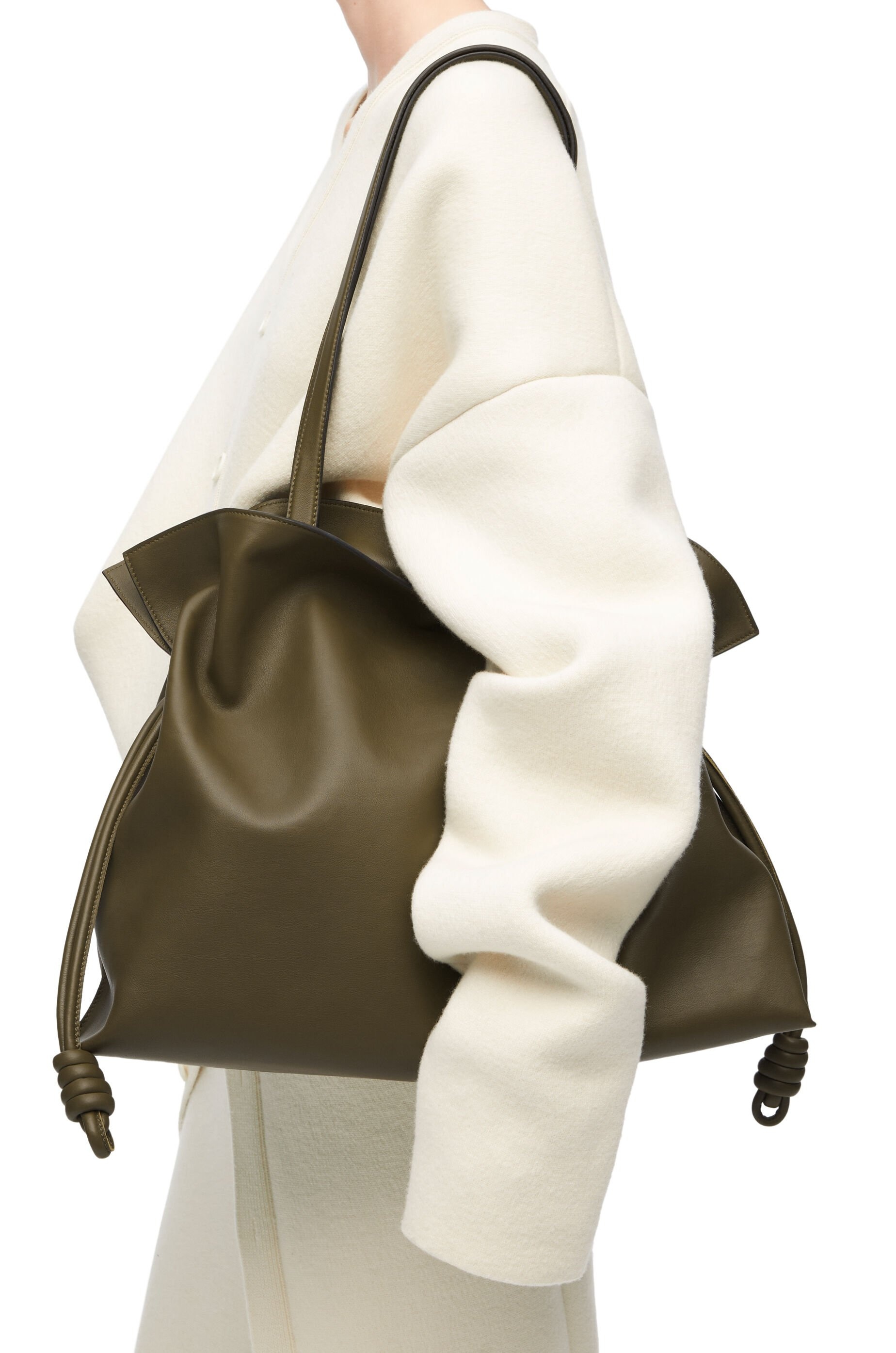 XL Flamenco clutch in nappa calfskin - 3