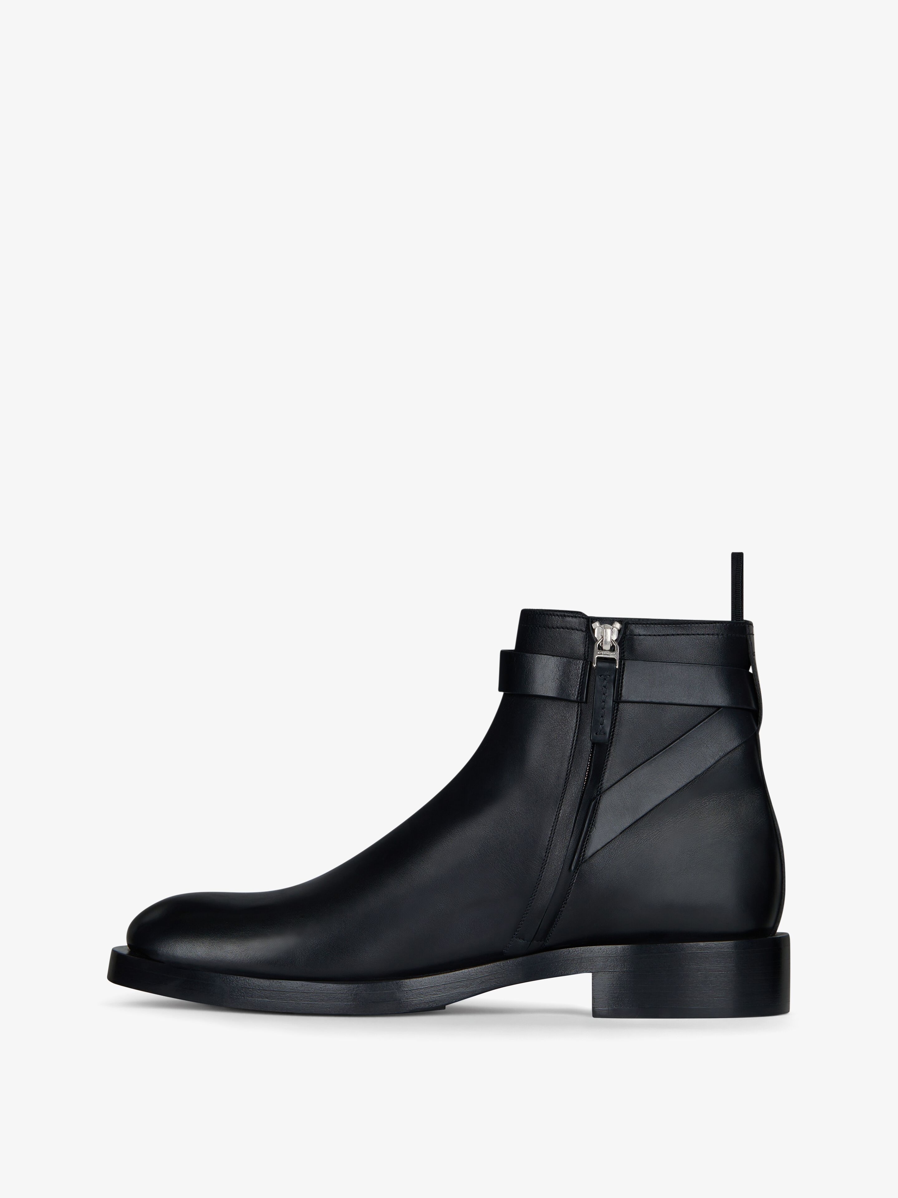 PADLOCK BOOTS IN LEATHER - 4