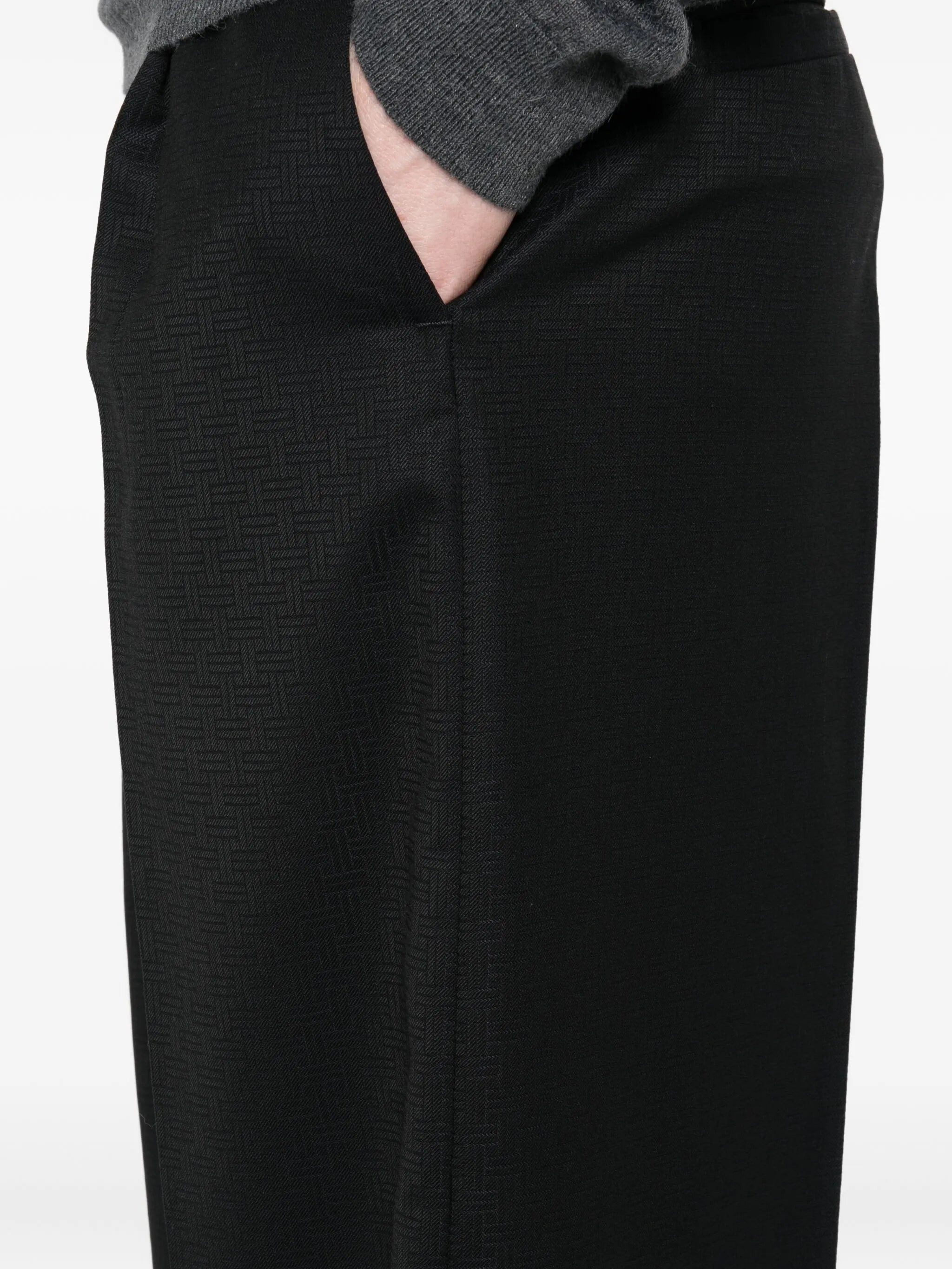 Kenzo Pleat-detail Trousers - 4
