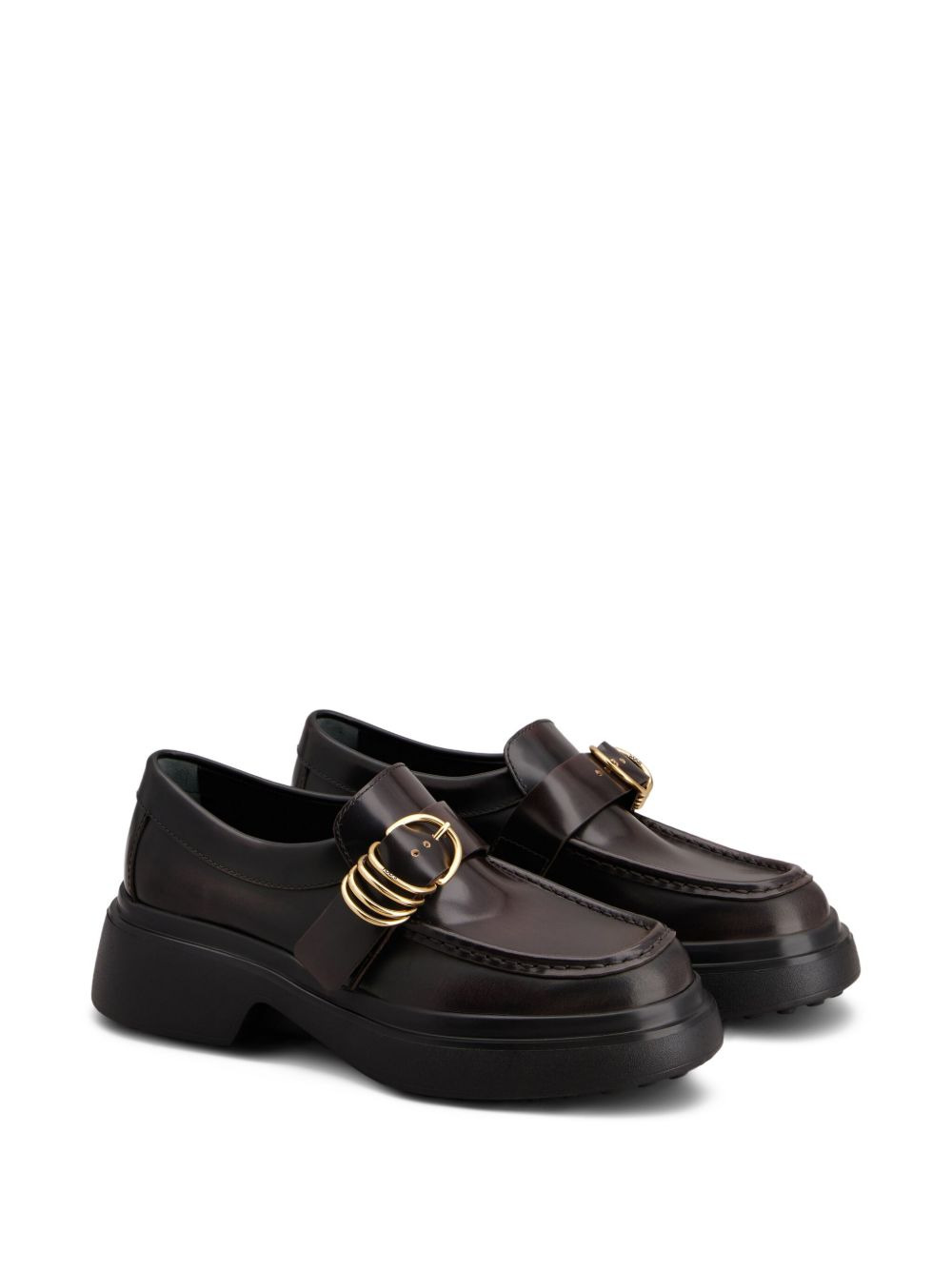 leather loafers - 2