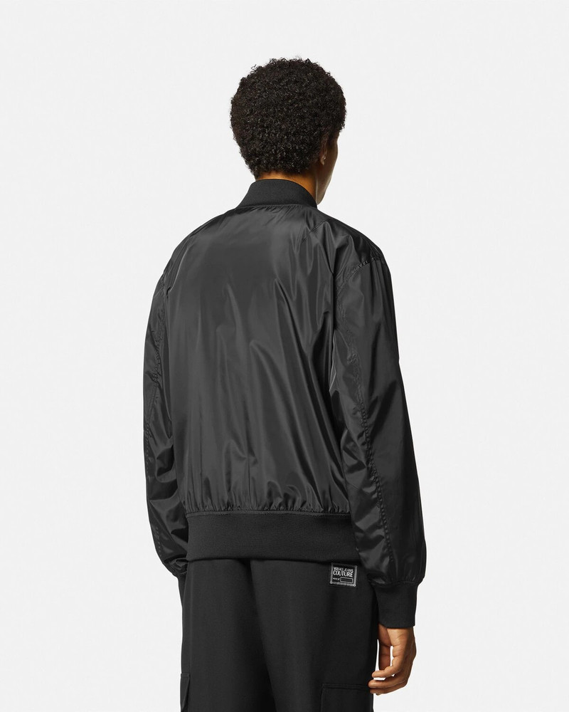 Watercolor Couture Reversible Bomber Jacket 4