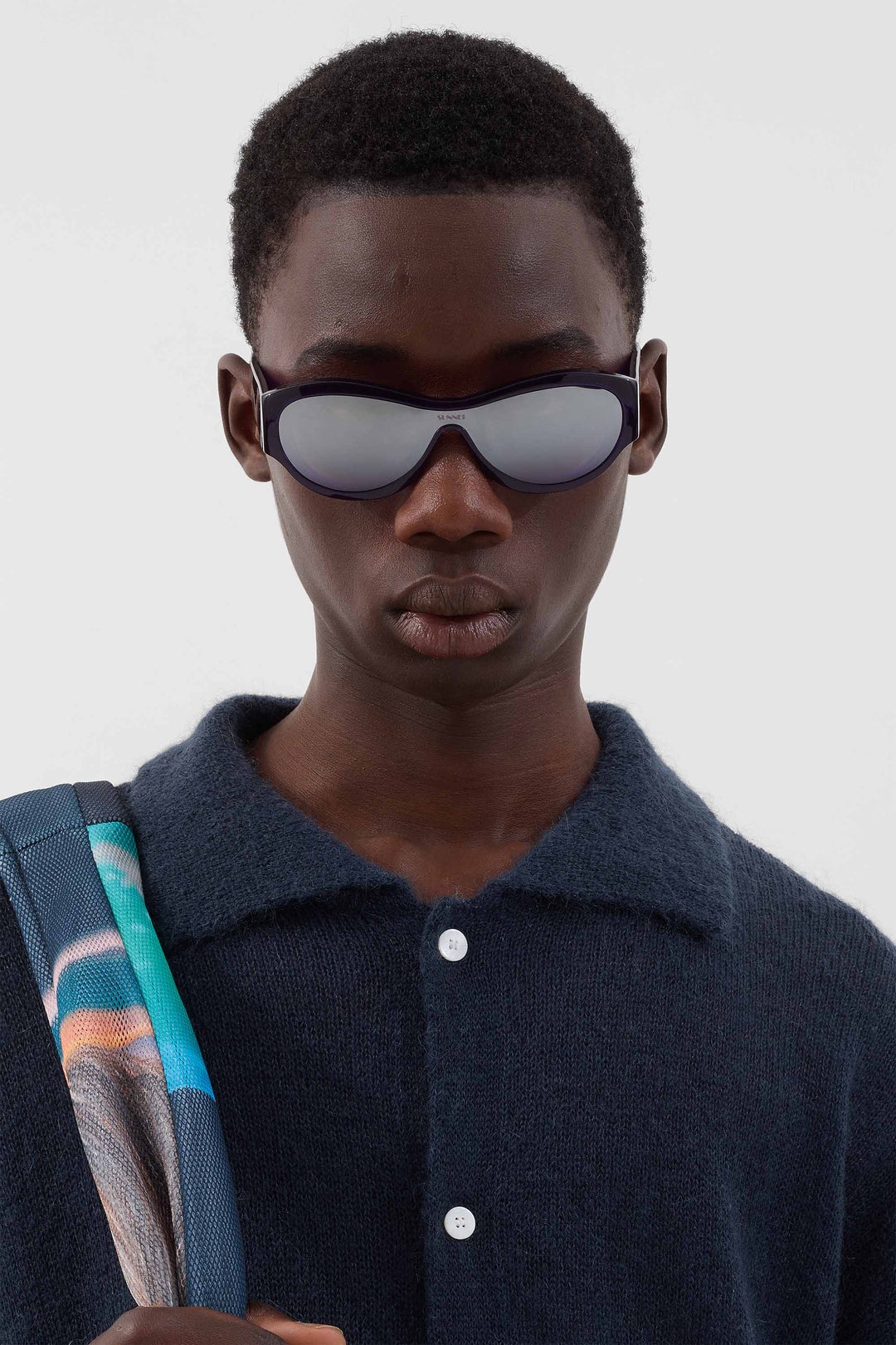 PROTOTIPO 5 SUNGLASSES / transparent dark purple - 3