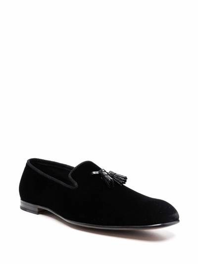 TOM FORD tassel-detail leather loafers outlook