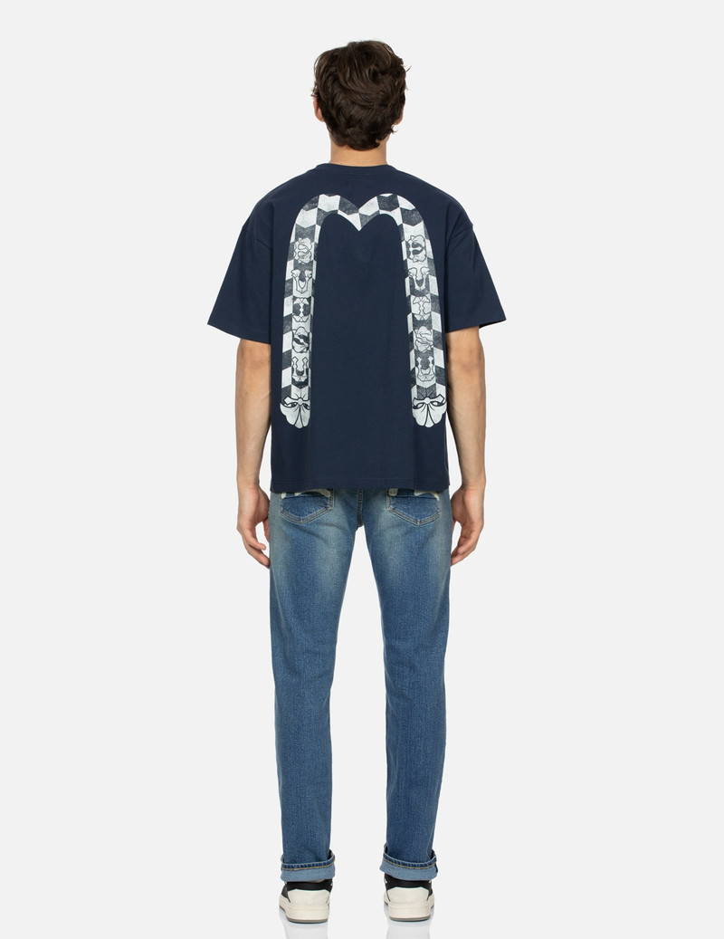 SEAGULL PRINT FLEX SKINNY DENIM JEANS #2028 5
