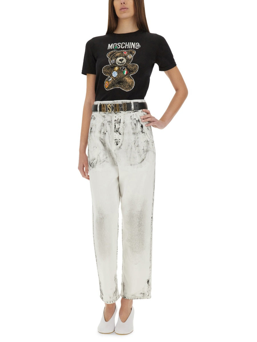Moschino Women Teddy Bear Sweater - 2