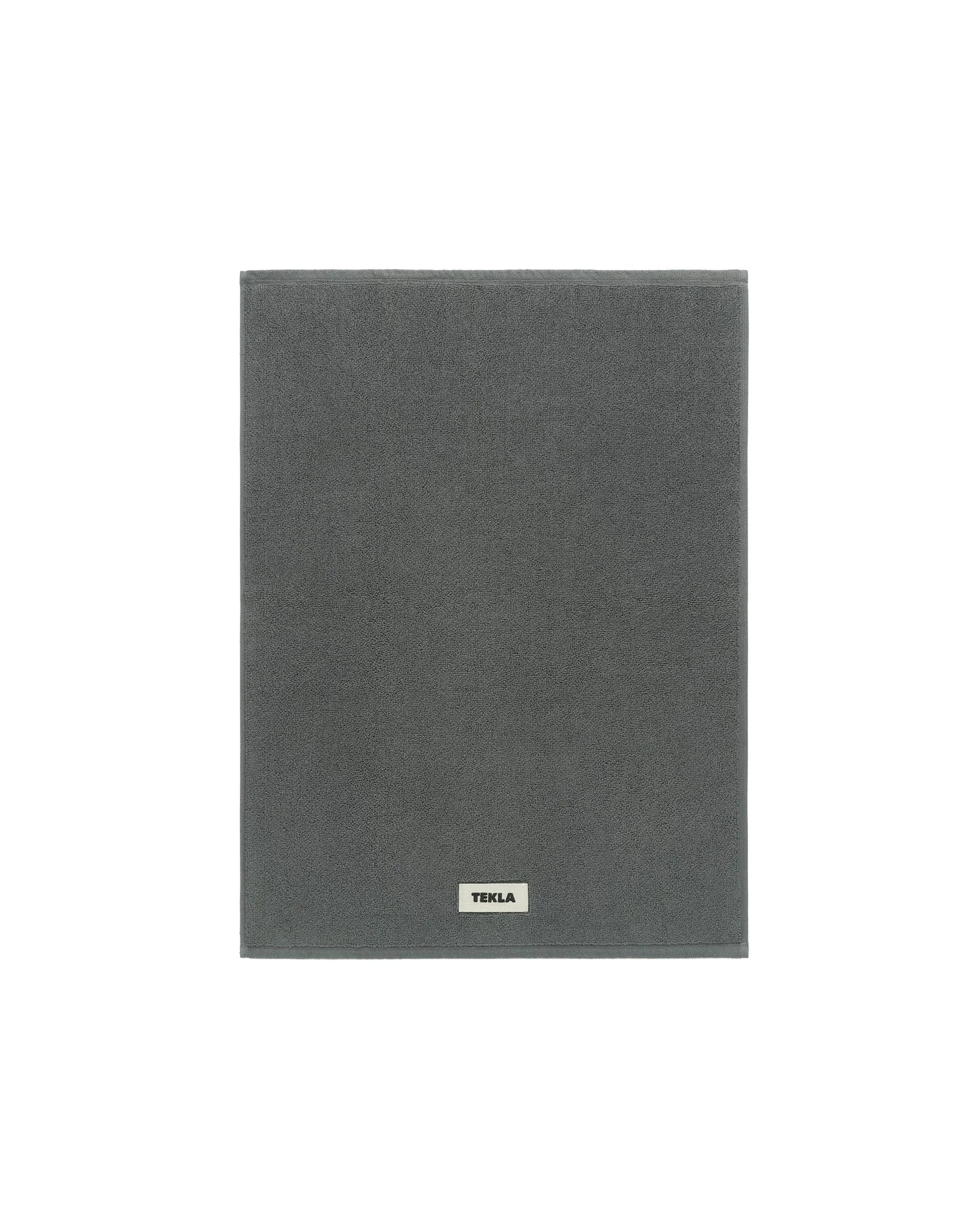 Tekla Terry Bath Mat Charcoal Grey - 1