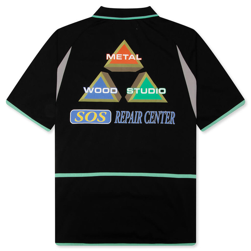Metalwood Studio KING OF THE GREENS JERSEY - BLACK outlook