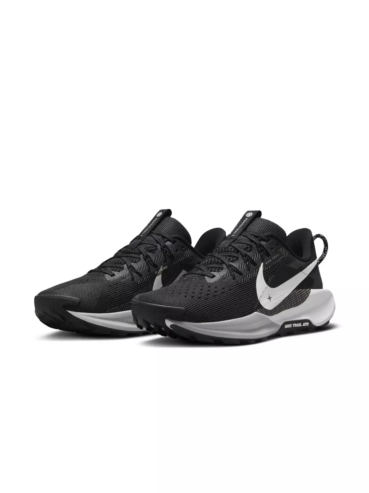 ReactX Pegasus Trail 5 "Black/Anthracite/Wolf Grey/White" Women's Trail Running Shoe - 3