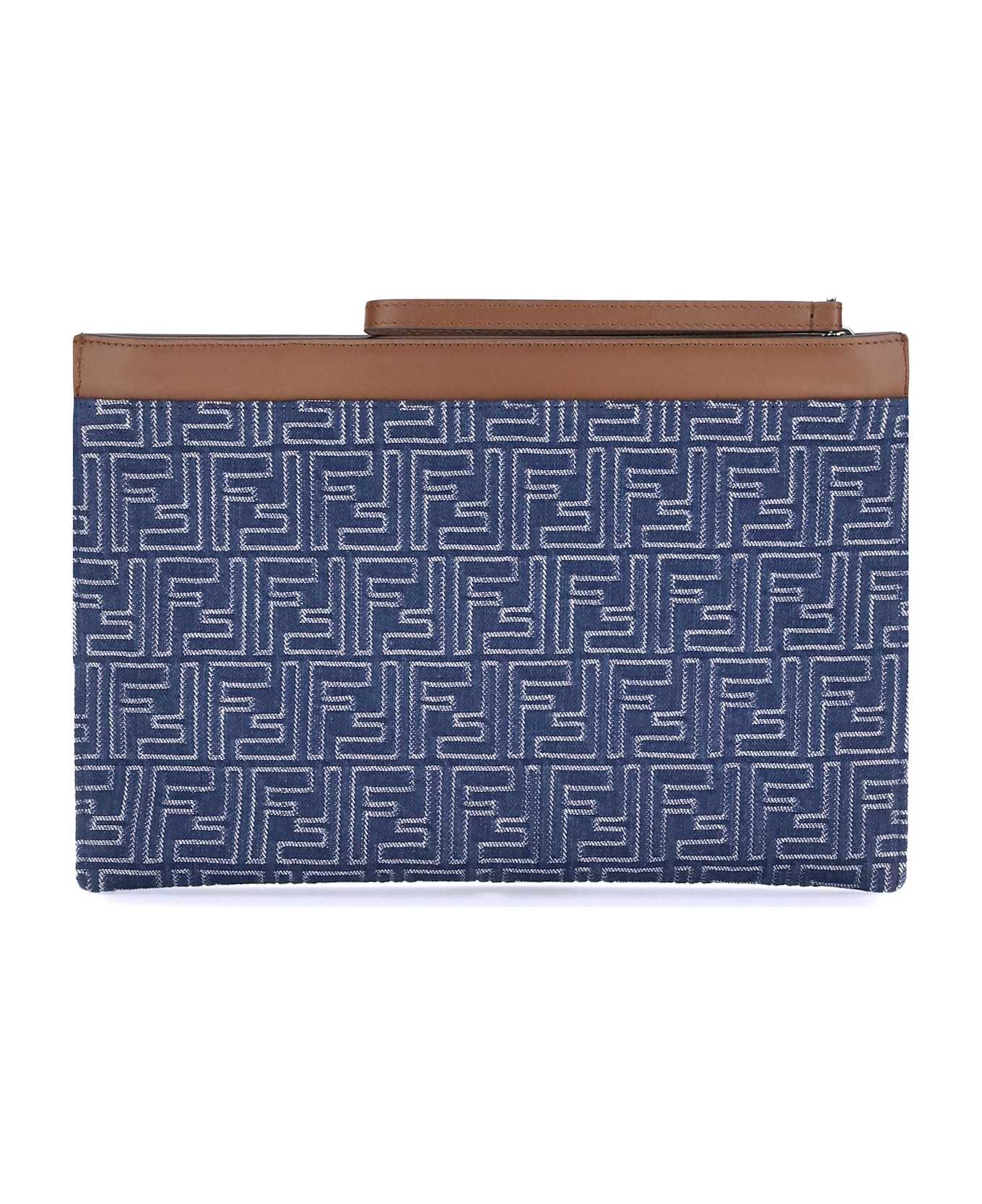 Fendi Denim Pouch - 2