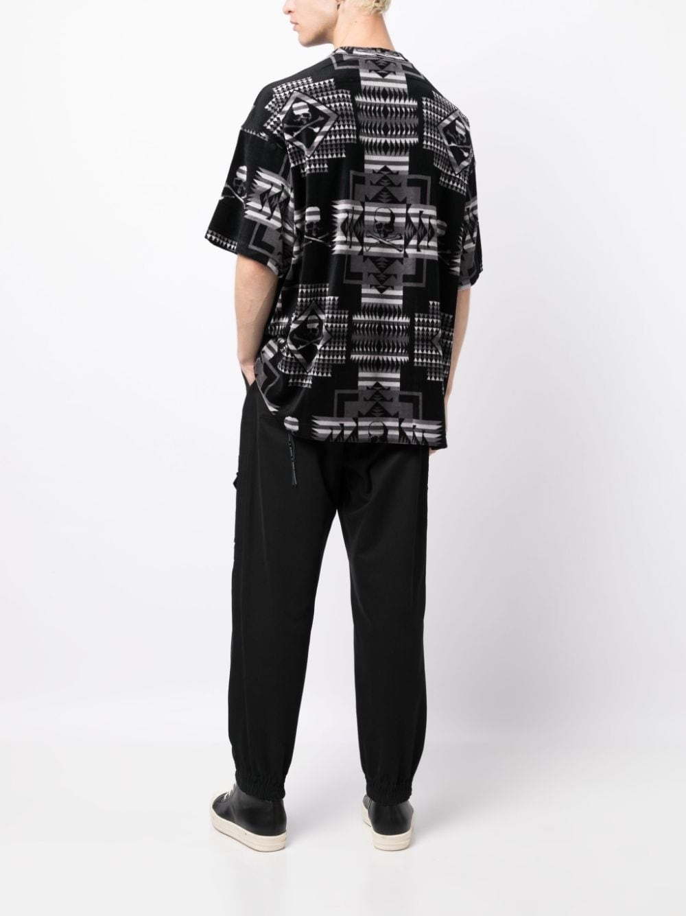 Chimayo panelled T-shirt - 4