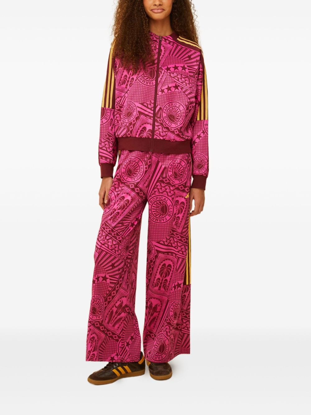 x FARM Rio Tropical Club-print trousers - 2