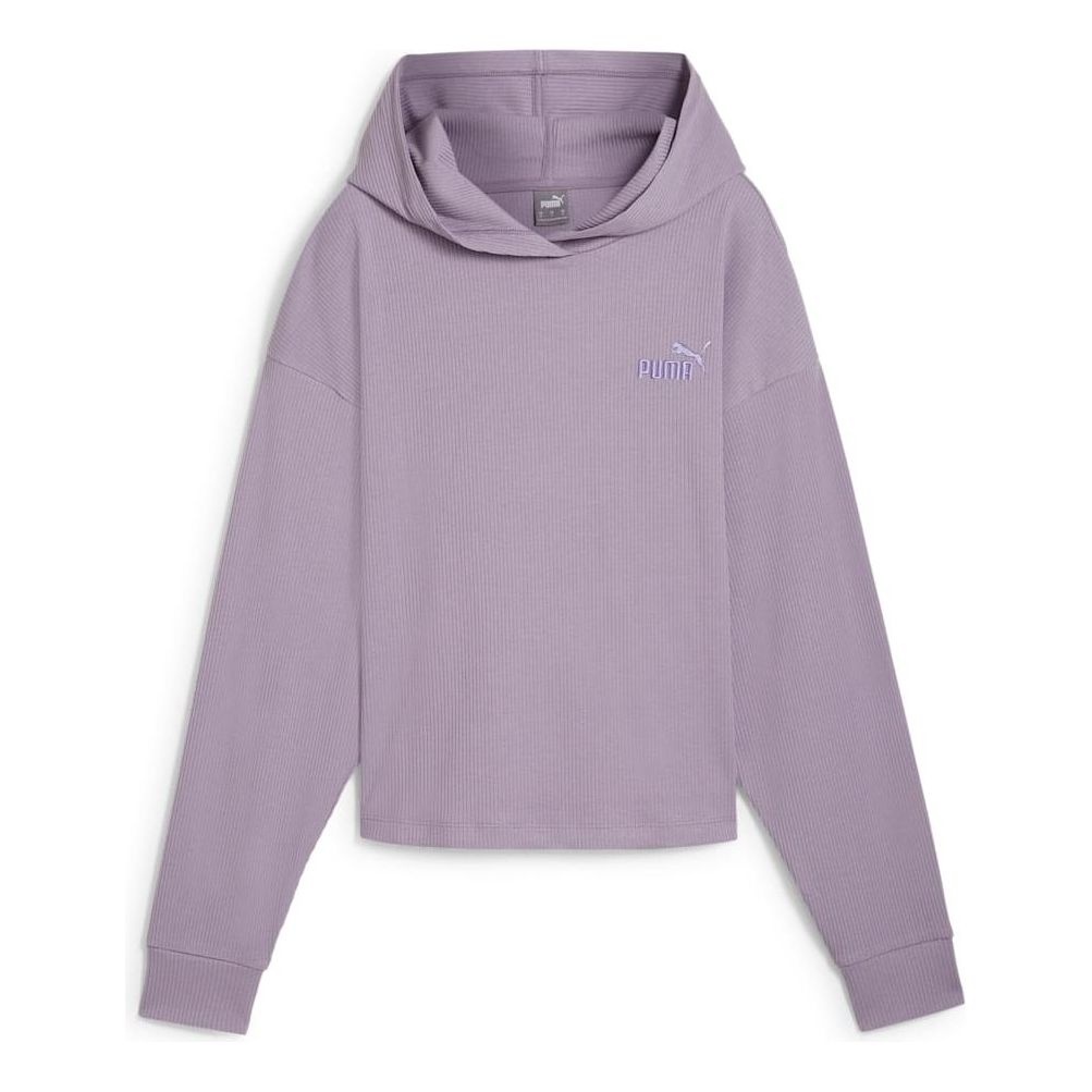 (WMNS) PUMA Ess Elevated Hoodie 'Pale Plum' 682503-30 - 1