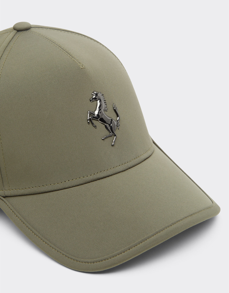 Baseball cap with metal Prancing Horse 4