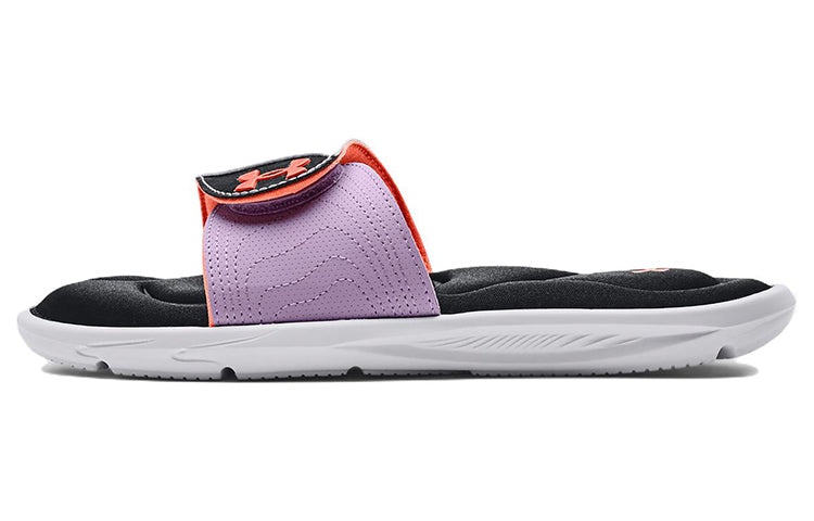 (WMNS) Under Armour Ignite 9 Slide 'White Black' 3022717-112 - 2