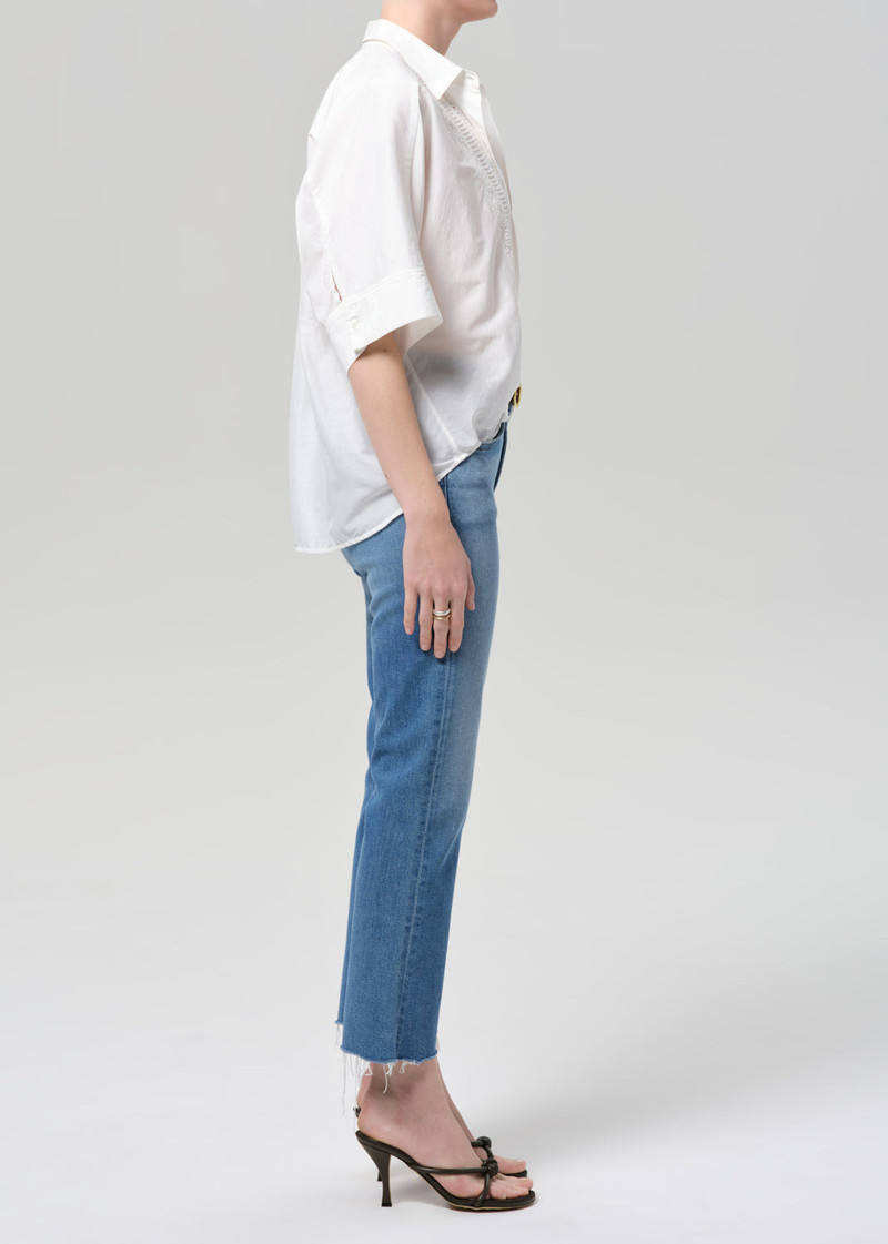 Goldie Ankle Kick Flare In Calla 4