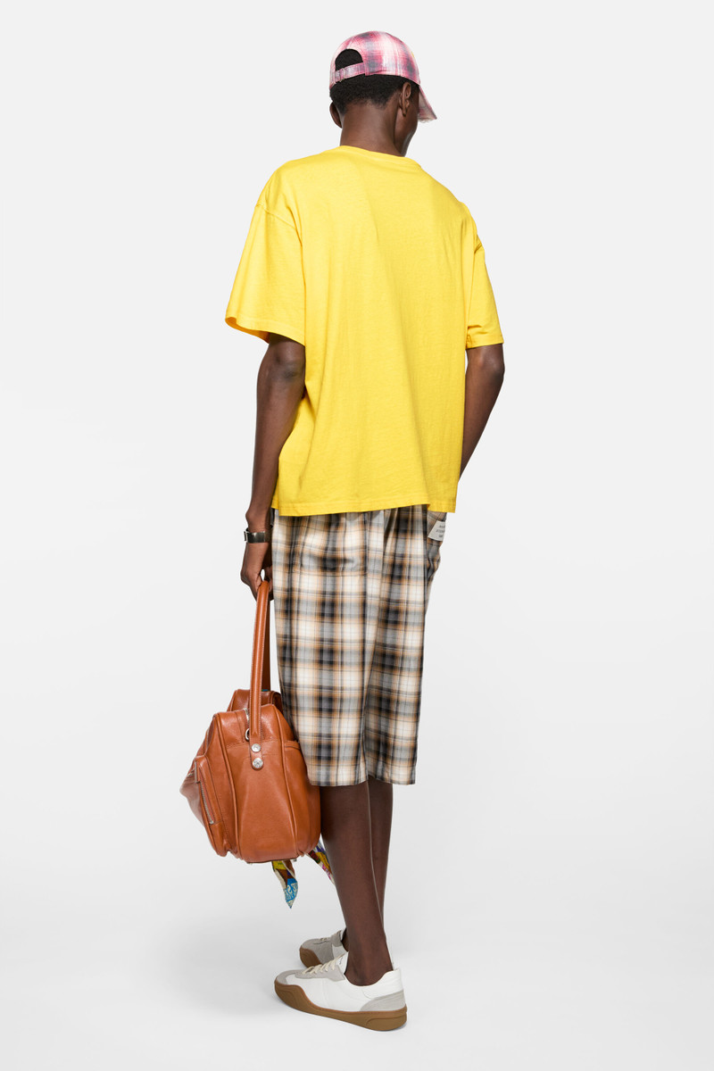 Check shorts - Beige/black 3
