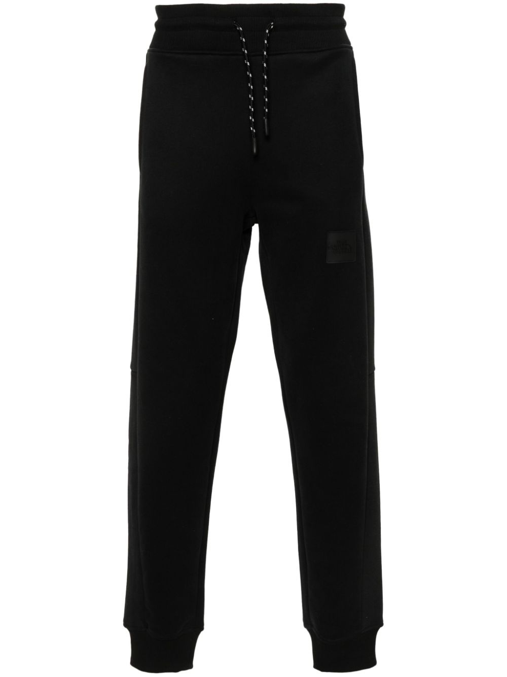 logo-appliquÃ© cotton track pants - 1
