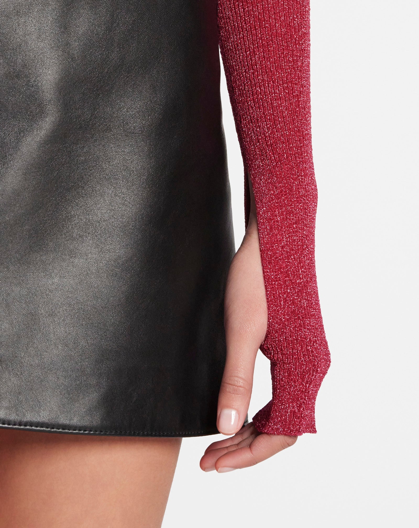 WHOLEGARMENT ROUND NECK TOP - 4