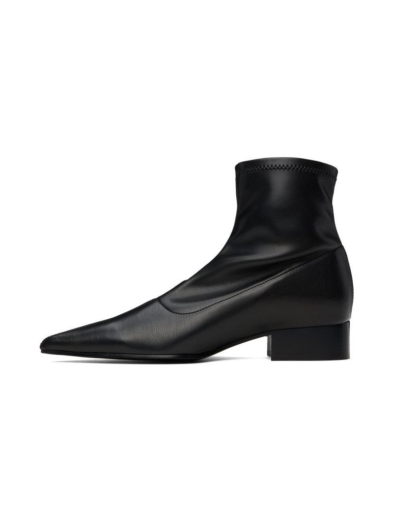 ANINE BING Black Hilda Flat Boots outlook