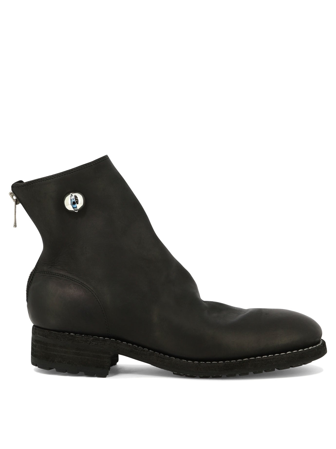 UNDERCOVER Undercover X Guidi Ankle Boots Black