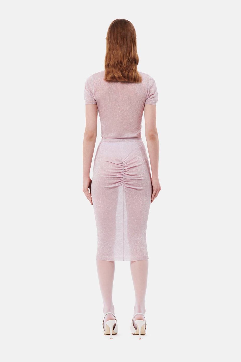 LUREX KNIT JUMPER WITH METAL HOTFIX - 5