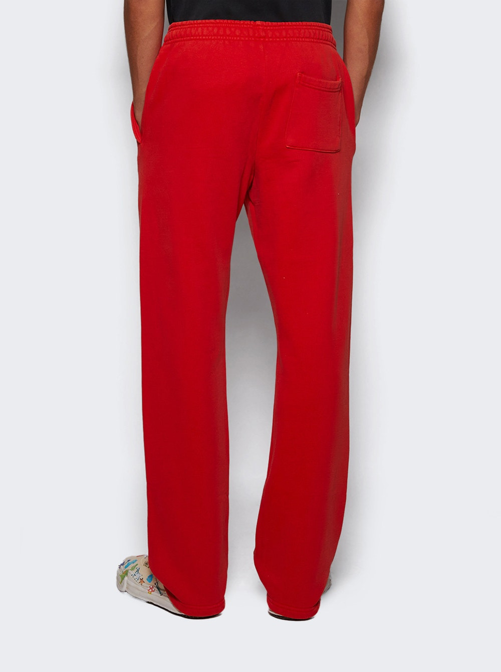 Straight Leg Sweatpant Cherry - 4