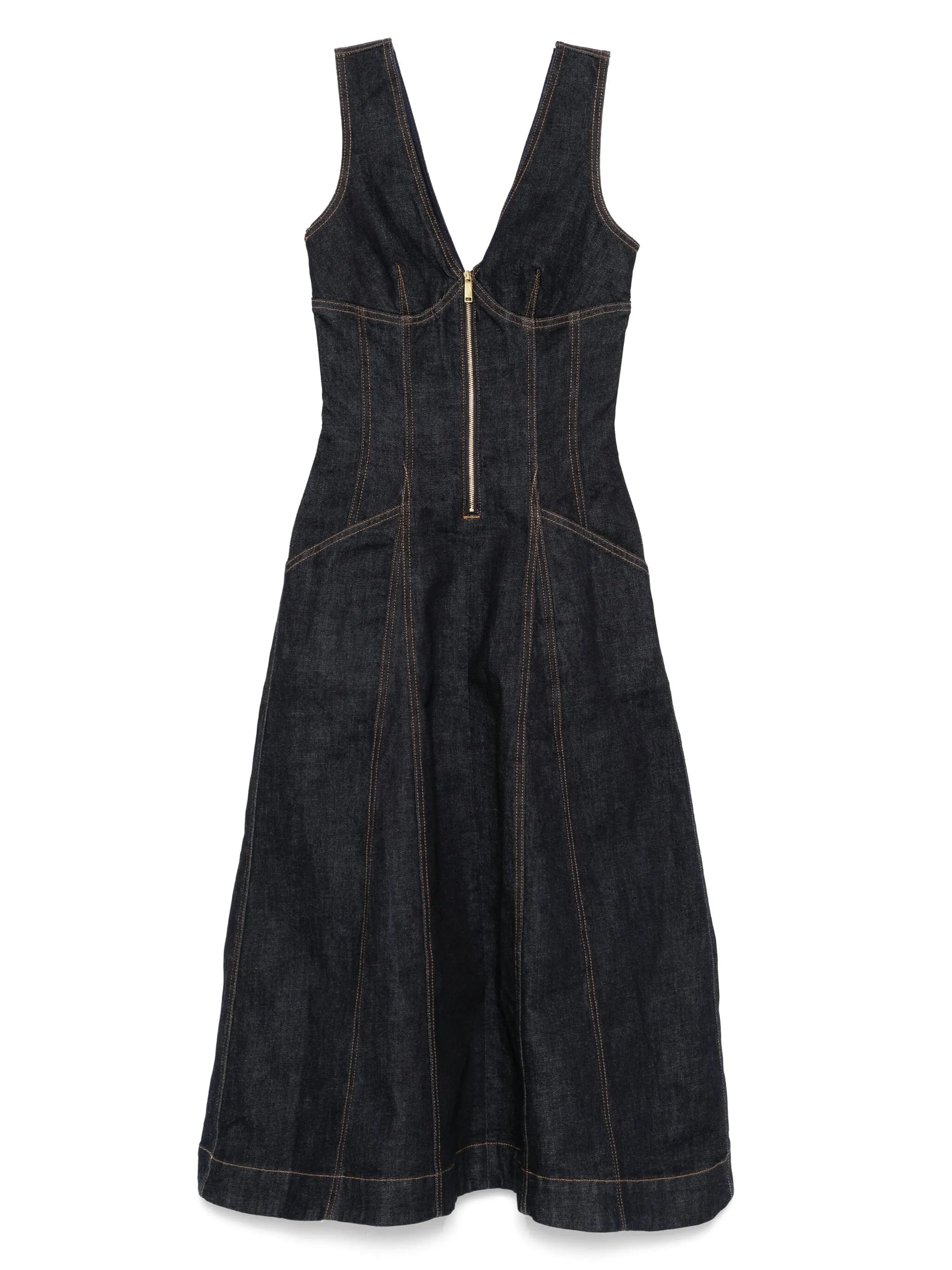 Self Portrait Denim Dress - 1