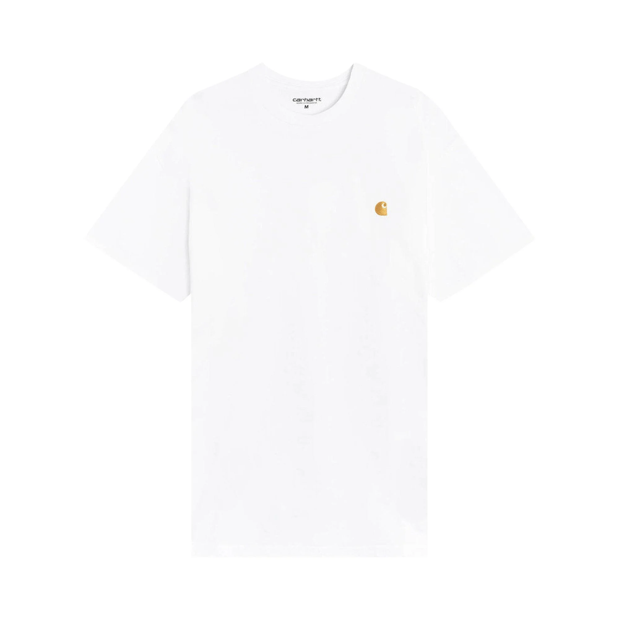 Carhartt WIP Short-Sleeve Chase T-Shirt 'White/Gold' - 1