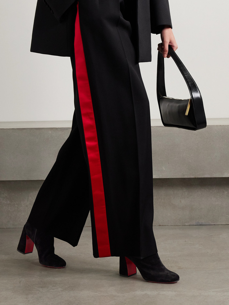 Christian Louboutin Turela 85 Suede Ankle Boots outlook