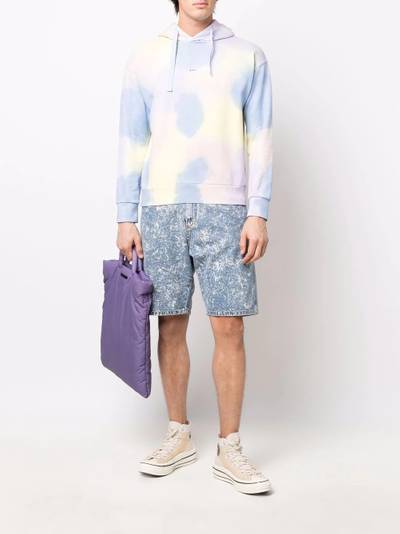 A.P.C. tie-dye pattern hoodie outlook