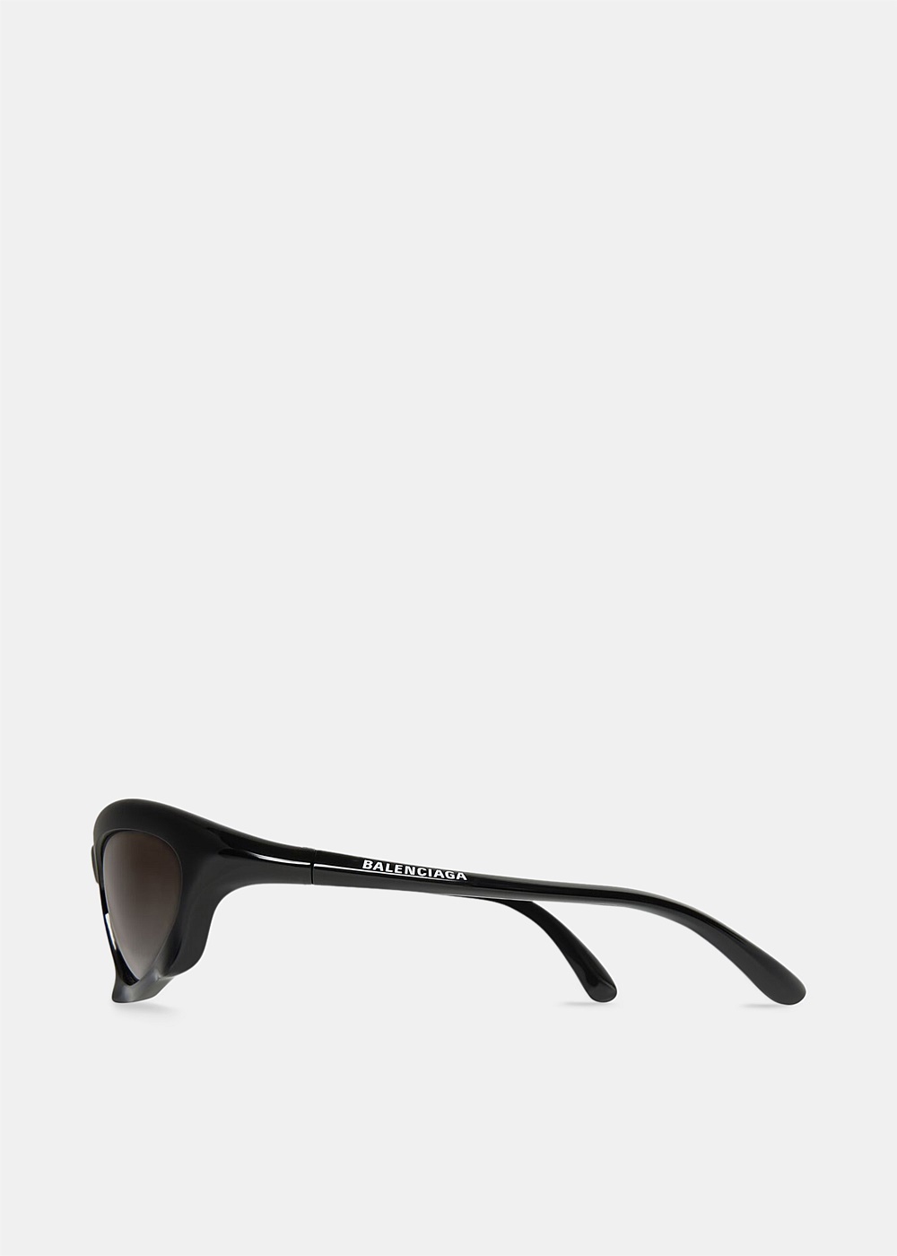 Black Bat Rectangle Sunglasses - 3