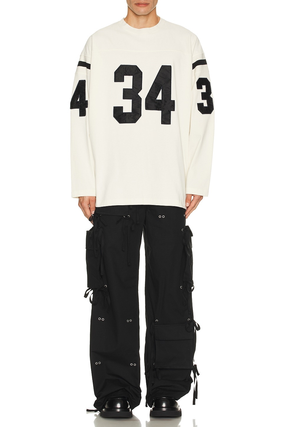 AMBUSH♦スウェット Ambush Football Longsleeve T-Shirt | forward | REVERSIBLE