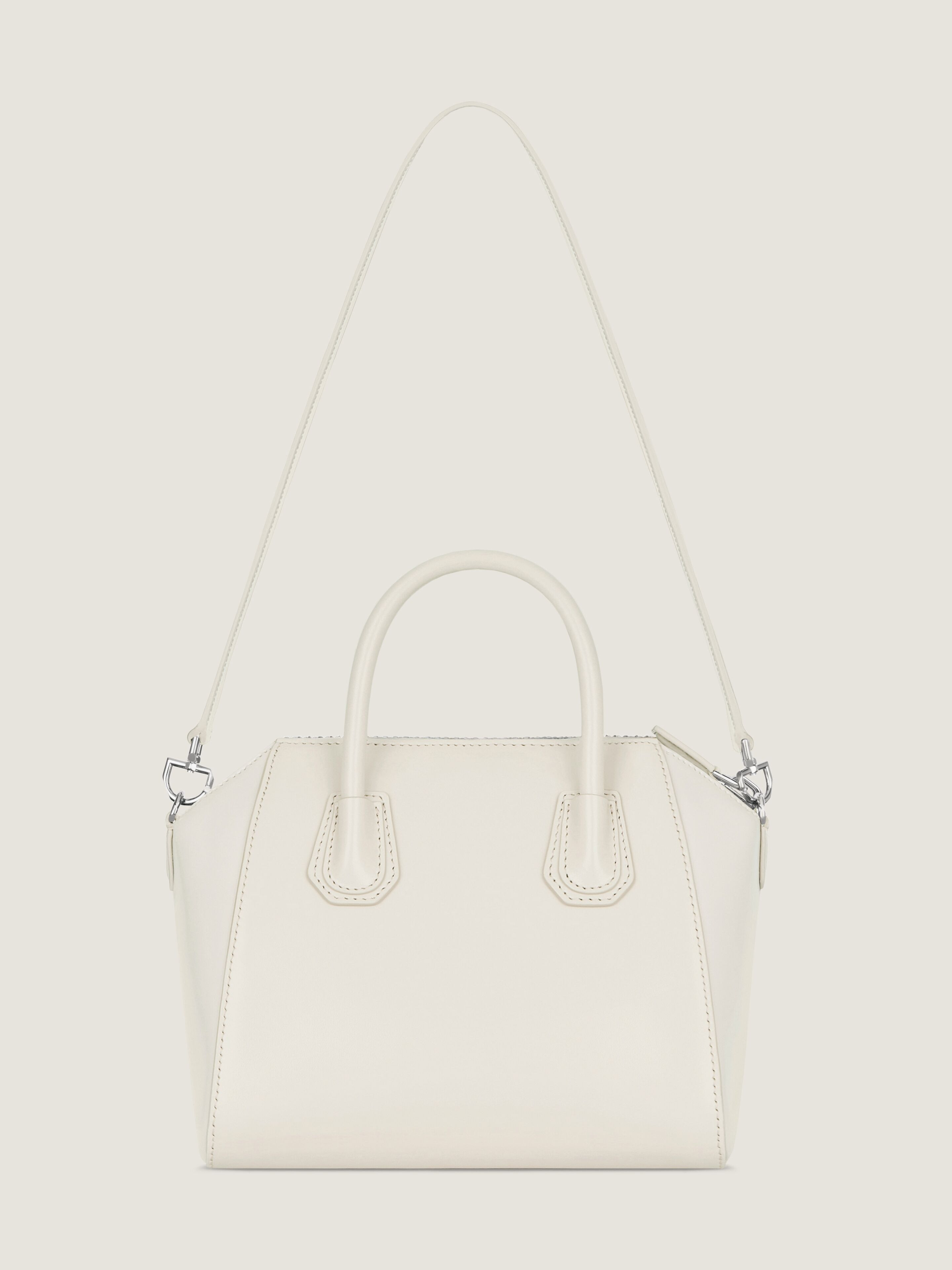 SMALL ANTIGONA BAG IN BOX LEATHER - 3