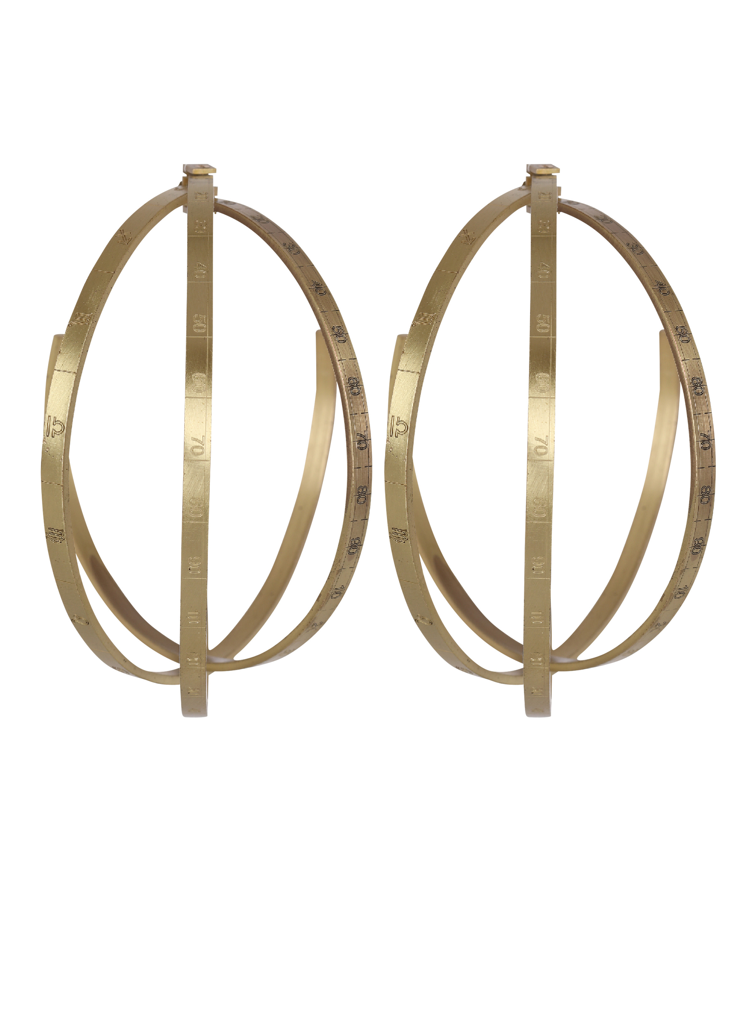Engraved Zodiaque earrings - 1