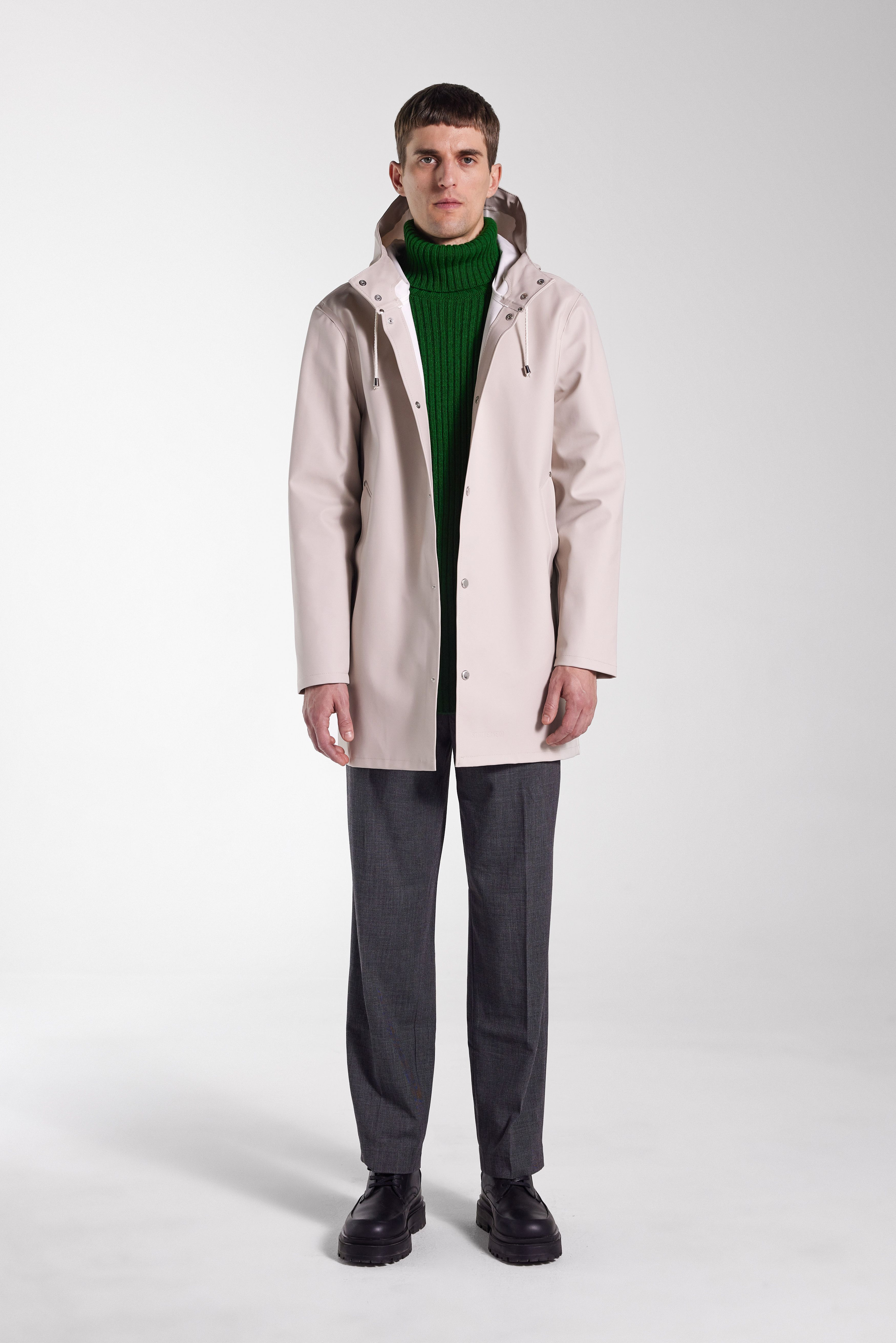 Stockholm Raincoat Light Sand - 2