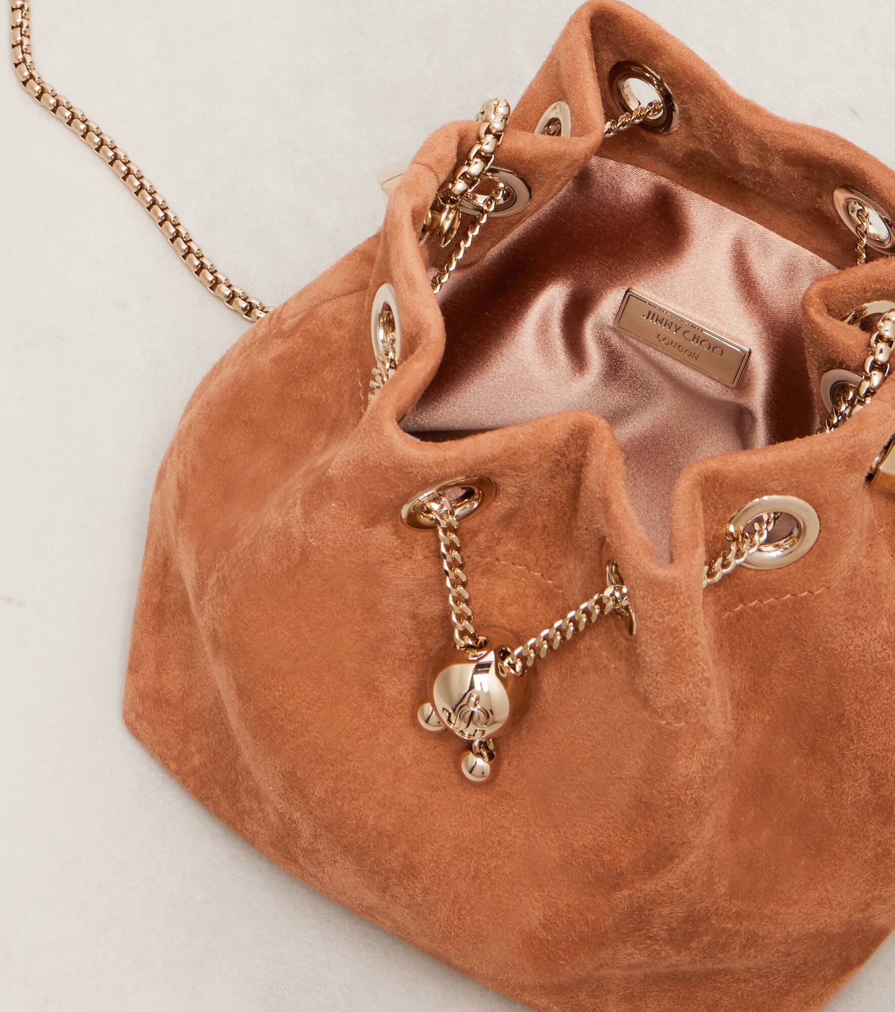 Bon Bon Small suede tote bag - 3